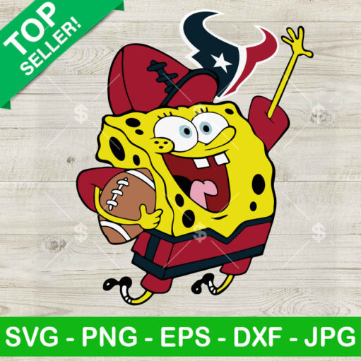 Spongebob Houston Texas Svg