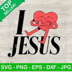 I love Jesus SVG