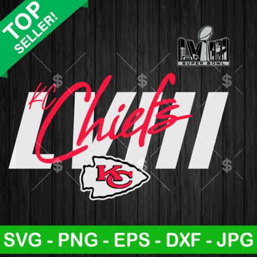 Kansas City Chiefs Super Bowl LVIII SVG