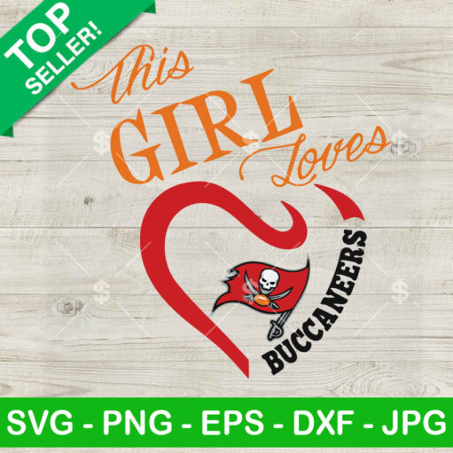 This Girl Loves Buccaneers Svg