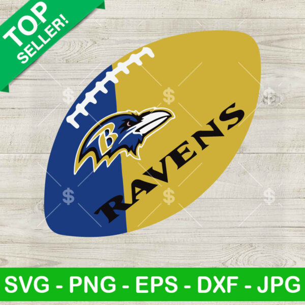 Baltimore Ravens Football Logo SVG