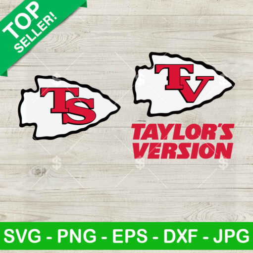 Kansas City Chiefs Taylor'S Version Svg