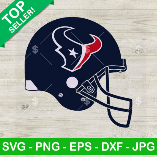 Houston Texans Helmet Football SVG