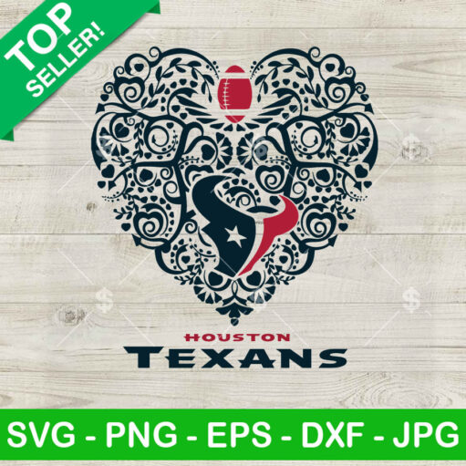 Houston Texans Heart Logo Svg