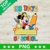 100 days of School Mickey mouse PNG