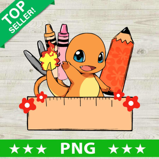 Charmander Pokemon School PNG