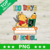 100 Days of School Pooh Bear PNG