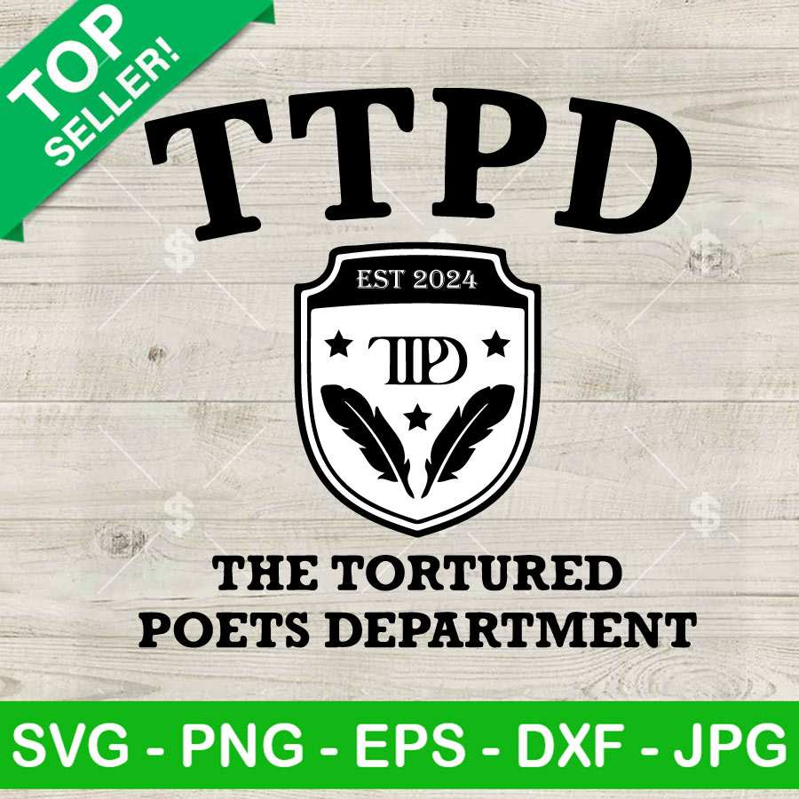 The Tortured Poets Department TTPD Taylor's Album SVG