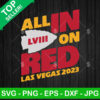 All in on Red Las Vegas 2023 SVG