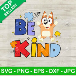 Bingo Be Kind Autism Awareness SVG