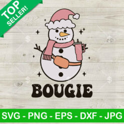 Boujee Snowman Christmas SVG