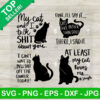 My Cat And I Talk Shit About You SVG