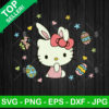 Hello Kitty Bunny Ear SVG