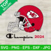 Champion 2024 Chiefs Football SVG