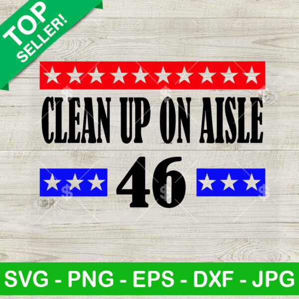 Clean up on aisle 46 SVG