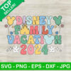Disney Family Vacation 2024 SVG