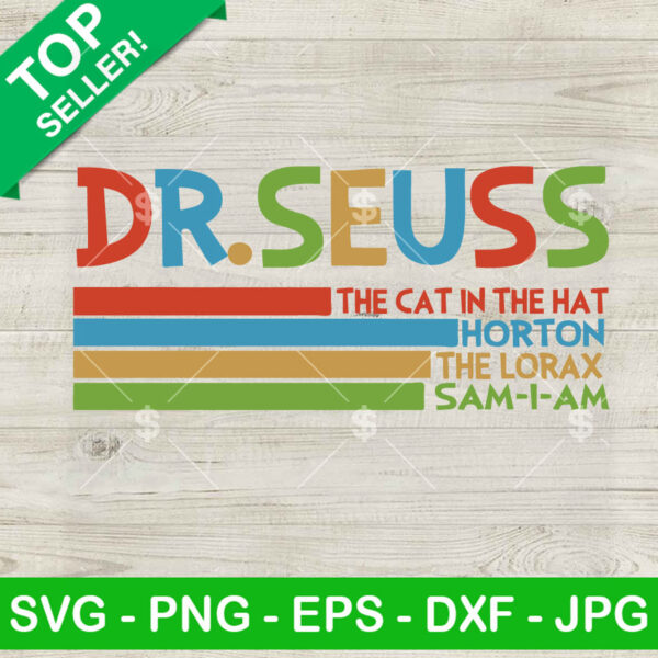 Vintage Dr Seuss SVG