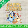 Bluey Bingo Happy Easter SVG