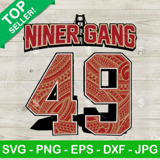 49Ers Niner Gang Svg