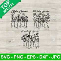 Mimi's Garden Floral SVG Bundle