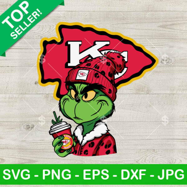 Grinch Boujee Kansas City Chiefs SVG