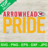 Arrowhead Pride KC Chiefs SVG