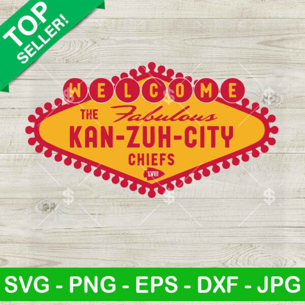 Welcome the Kan zuh city Chiefs SVG