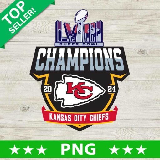 Super Bowl Lviii Champions Kc Chiefs Png