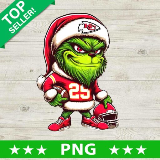 Grinch KC Chiefs PNG