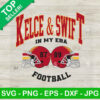 Kelce and Swift in my era Football SVG
