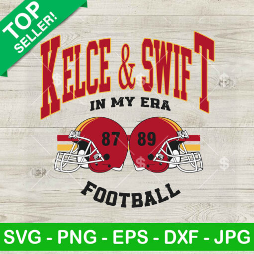 Kelce and Swift in my era Football SVG