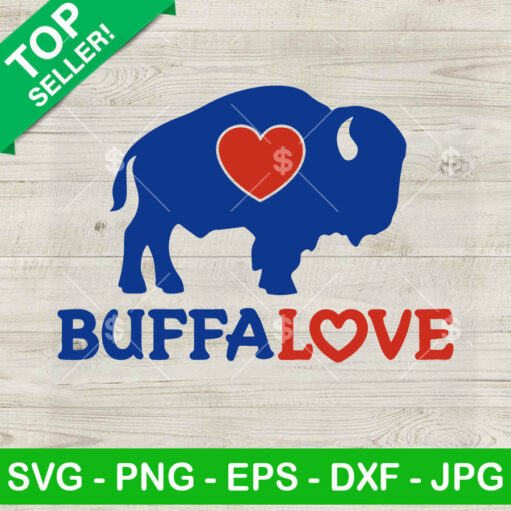 Buffalove Buffalo Bills Svg