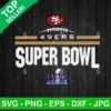 49ers Super Bowl LVIII SVG