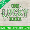 Retro One Lucky Mama SVG