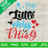 Dr Seuss Little Miss Thing SVG