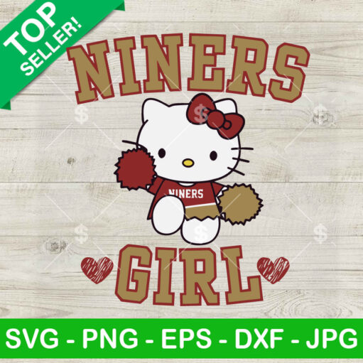 Ninners Girl Hello Kitty SVG