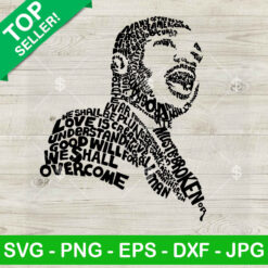 Martin Luther King Quote SVG