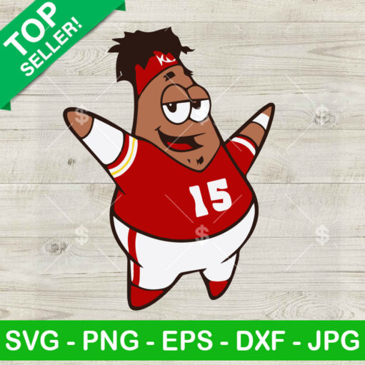 Patrick Mahomes Star funny SVG