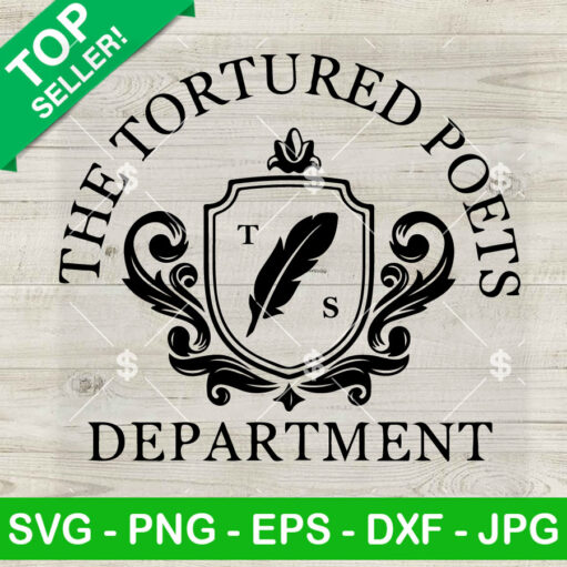 The Tortured Poets Department Taylor Swift Svg