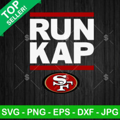 Run Kap San Francisco 49ers SVG