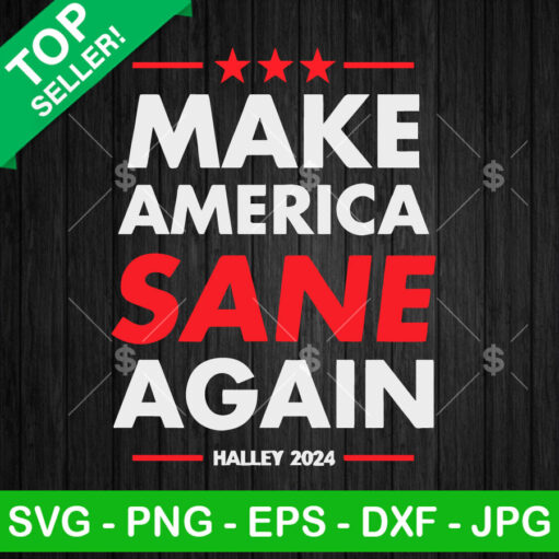 Make America Sane Again SVG