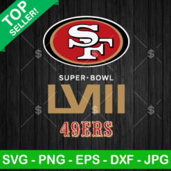 Super Bowl LVIII 49ers SVG
