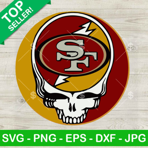 49ers Grateful Dead Logo SVG