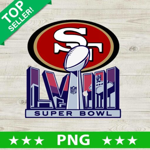 San Francisco 49ers Super Bowl LVIII PNG