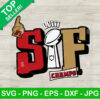 San Francisco 49ers Super Bowl Champions SVG