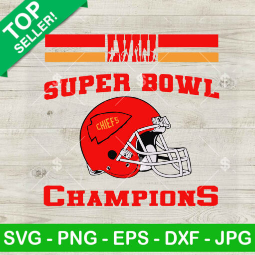 Super Bowl Champions Kc Chiefs Football Svg