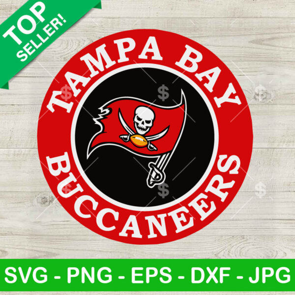 Tampa Bay Buccaneers Circle Logo SVG