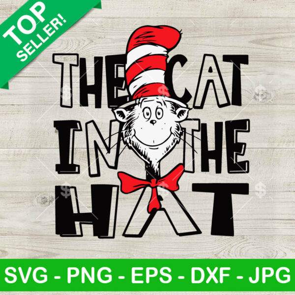 The Cat In The Hat SVG
