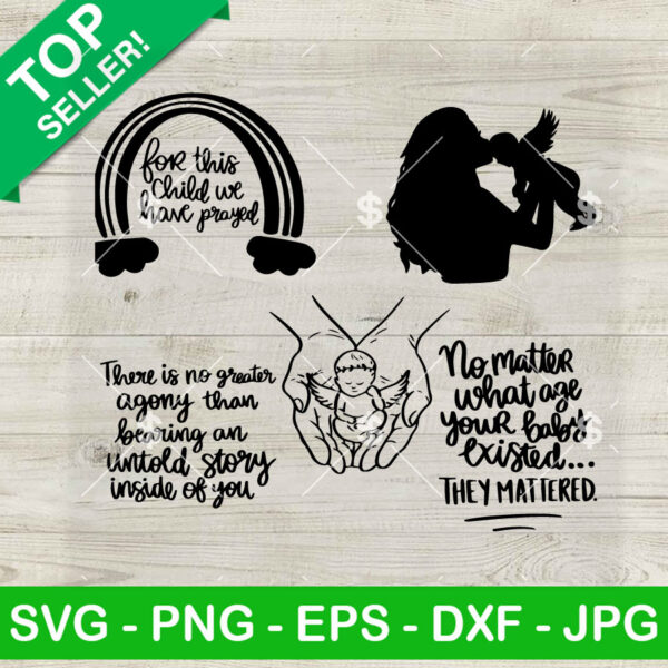 Pregnancy and Infant Loss SVG Bundle