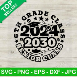 6th Grade Senior Class SVG